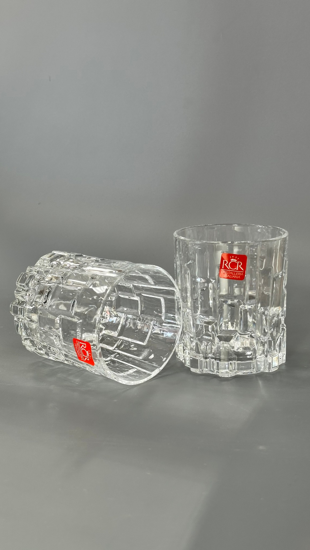 Стакан Олд Фэшн RCR Etna 330 мл, хрустальное стекло, Италия