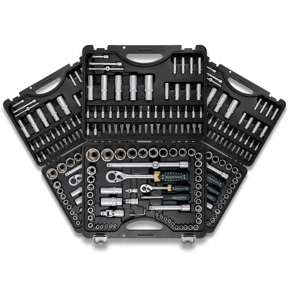 ( 3 K-T ) Набор инструмента 108пр.1/4''&amp;1/2''(6гр.)(4-32мм) RockForce RF-41082-5EURO ( 3 K-T )