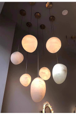 Pendant design lamp Galet S by Atelier Alain Ellouz