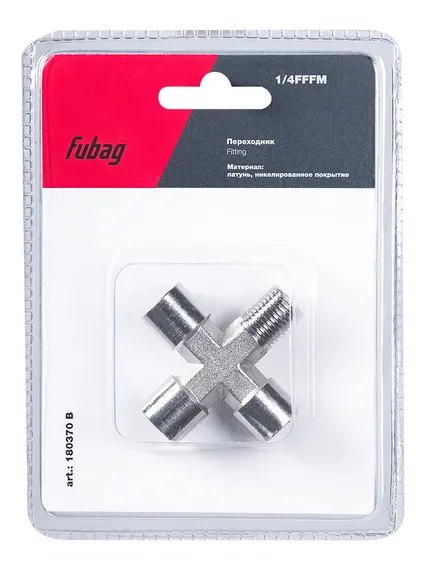 Переходник Fubag 1/4"FFFM в блистере