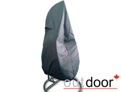 Подвесное кресло "кокон" из ротанга OUTDOOR Самуи, коричневое