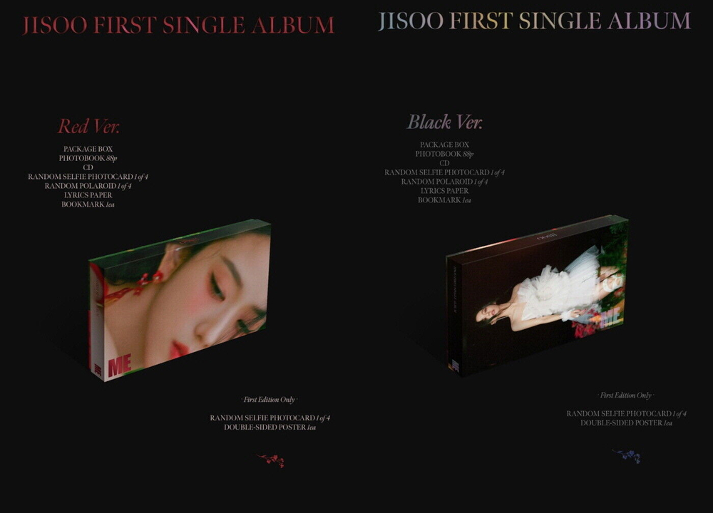 JISOO BLACKPINK - FIRST SINGLE ALBUM