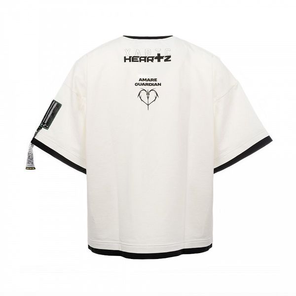 Футболка «Rays» Layered Kimono Milk - фото 3