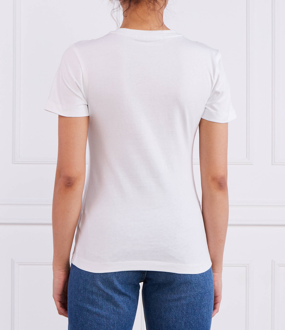 Футболка STRIPE LOGO CALVIN KLEIN JEANS - белый(J20J220720)