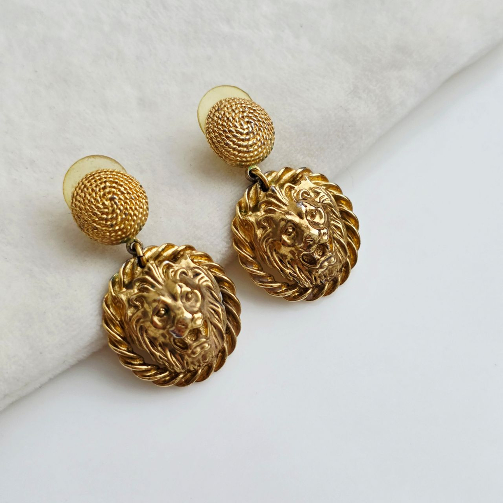 Серьги Anne Klein львы