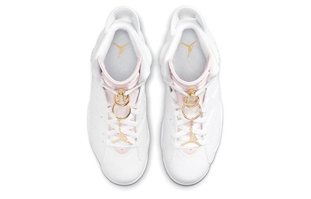 Кроссовки Jordan Air Jordan 6 Retro "Gold Hoops" (Женская размерная сетка)