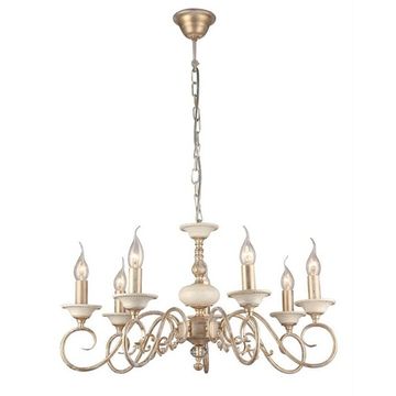 Люстра Maytoni ARM337-07-R кремовое золото Perla Elegant