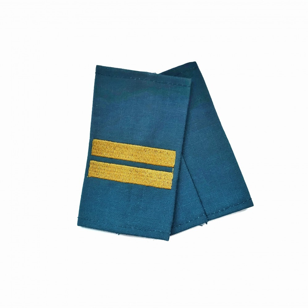 Фальшпогоны МЧС с вышитыми желтыми лычками мл. сержант