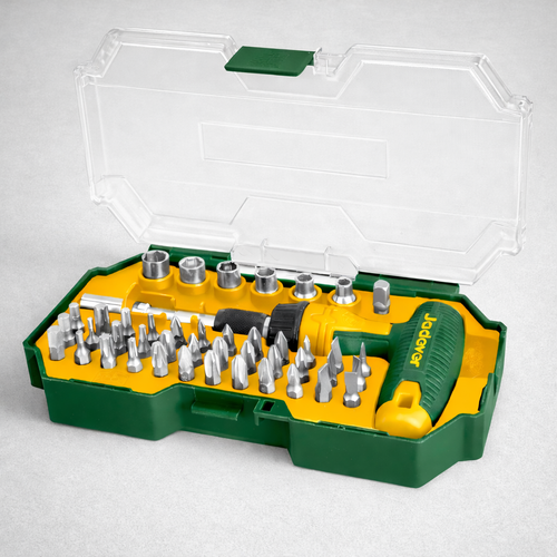 Отверткa Т-образная с битами 45шт Jadever