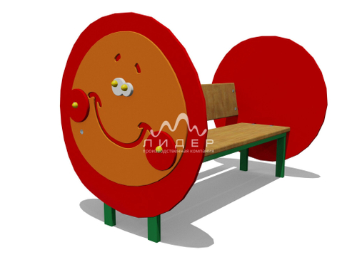 Скамейка детская “Колобок”