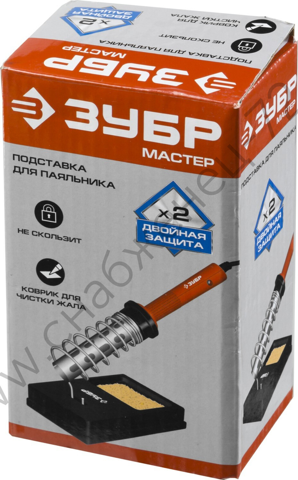 ЗУБР Пластиковая подставка для паяльника (55465)