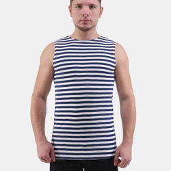 Майка-тельняшка ГОСТ (синий) (48)