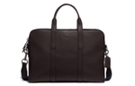 COACH Leather Shoulder Bag, Crossbody Bag, Laptop Bag, Briefcase Regular Men"s Dark Brown