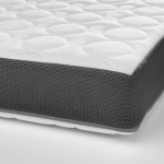 Матрас для детской кроватки - HIMLAVALV 3D IKEA/ ХИМЛАВАЛВЕТ 3Д ИКЕА, 120х60 см, белый