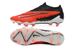 Бутсы Nike Phantom GX Elite FG (Черный+красный)