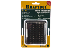 Набор бит KRAFTOOL Cr-V 26140-H61