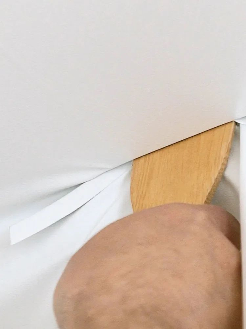 Гарпун потолочный для натяжного потолка, длина 31 м, ПВХ, белый