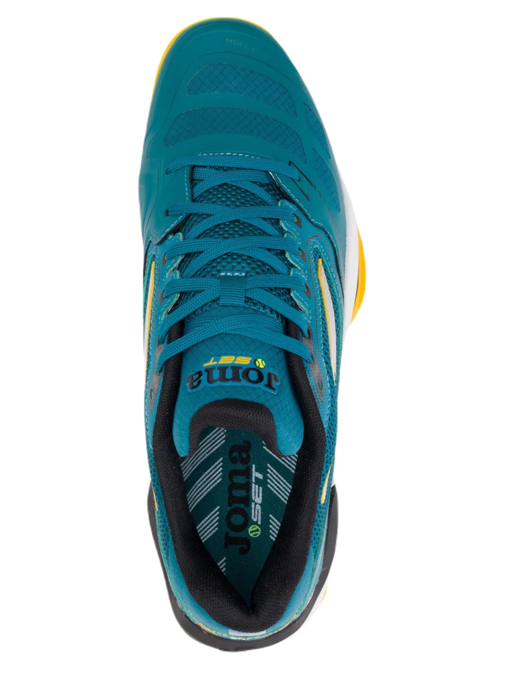 Мужские кроссовки теннисные Joma T.Set 23 Men Petroleum - turquoise/yellow