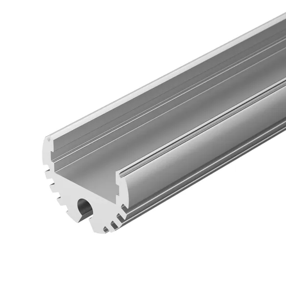 Профиль ROUND-D20-2000 ANOD (Arlight, Алюминий) 040645