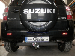 Фаркоп оцинкованный Galia S114A для Suzuki Grand Vitara 3 дверная 2005-2016(паспорт и сертификат в комплекте)(без электрики)