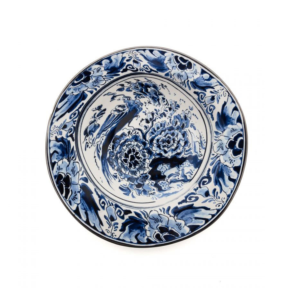 Глубокая тарелка Flower Bird