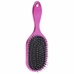 Расческа массажная зеркальная «Animals», лисички, микс 4 цвета, 7,5*23 см (блистер Ultramarine)