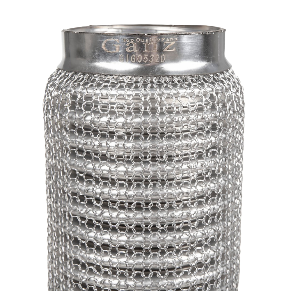 Компенсатор (гофра) выхлопной системы 3х-слойная WIRE MESH 60x200 UNIVERSAL D=60mm L=200mm GANZ GIG05320