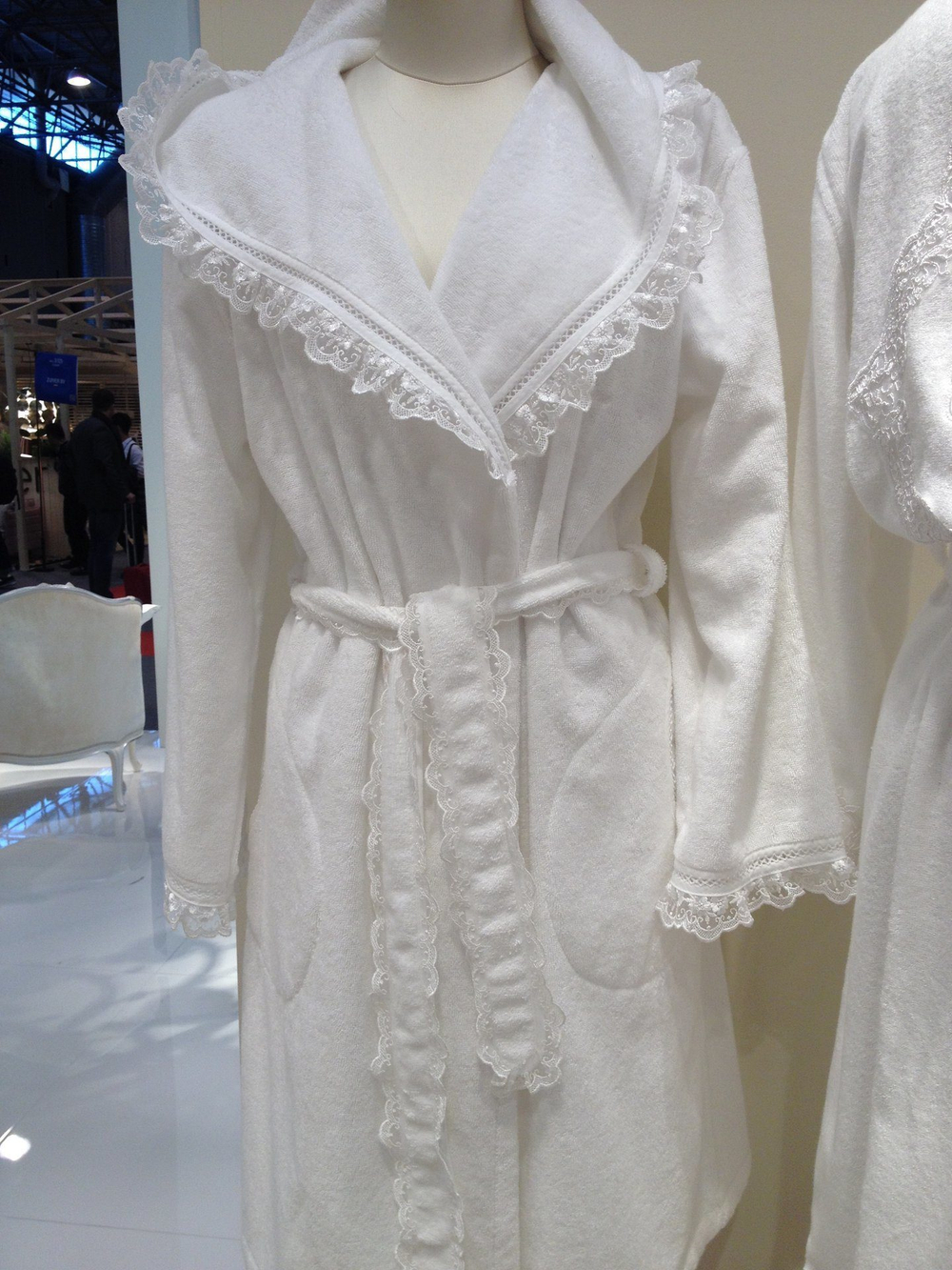 Халат махровый Blumarine Delizia бежевый