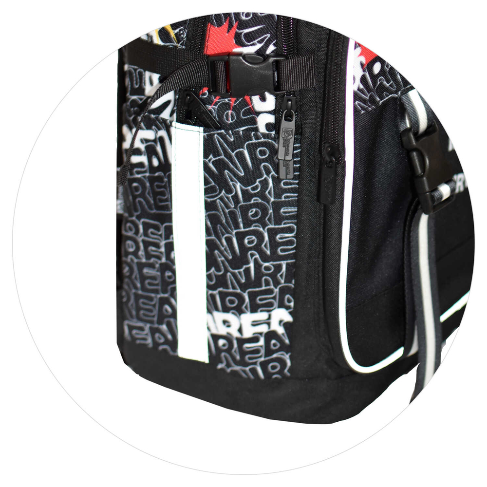 Рюкзак школьный, Феникс+, 29.5x42x17.5 см, полиэстер, сублимационная печать, 2 отделение (-я)