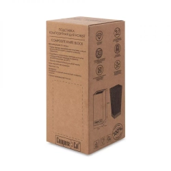 Подставка для кухонных ножей 10х10х23см ComposeEat Everyday дуб натуральный