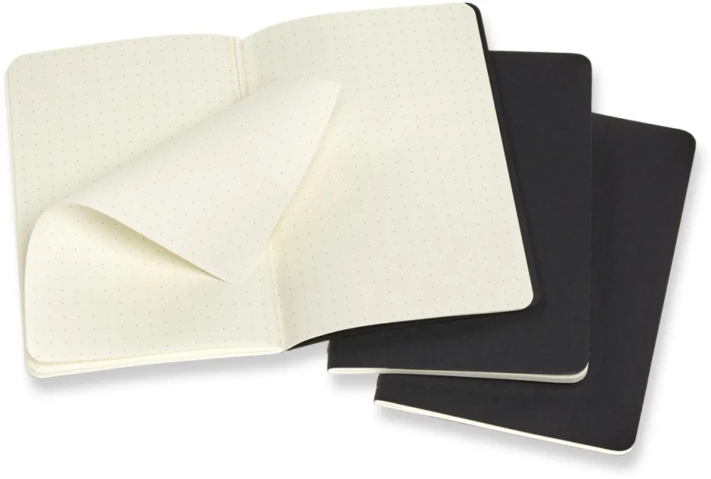 Блокнот Moleskine cahier journal Pocket 90x140мм пунктир 3 шт (QP314) 5