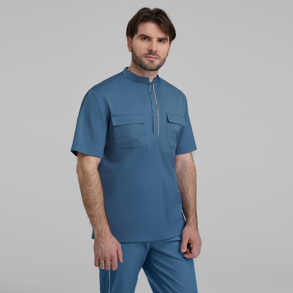 Медицинская мужская рубашка "Платан"