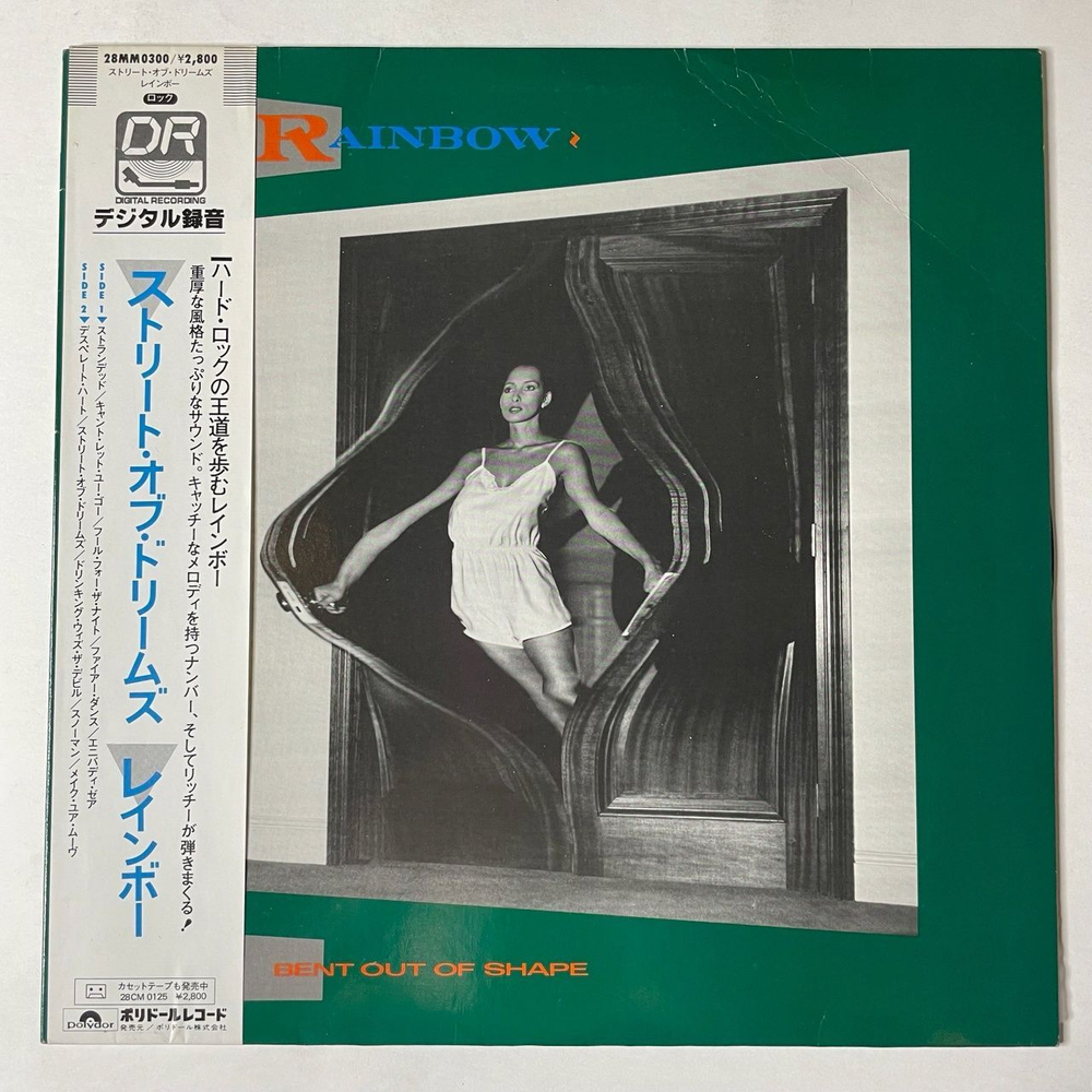 Винтажная виниловая пластинка LP Rainbow Bent Out Of Shape (Japan 1983) (Obi) Drinking With The Devil
