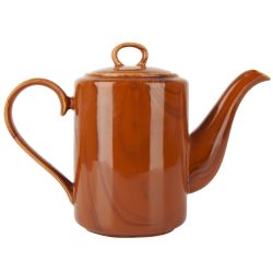 Чайник "Wooden Grain" v=800мл (фарфор) (индивидуальная упаковка)