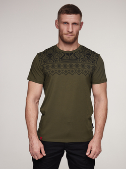 Футболка Варгградъ мужская хаки "На распутье"