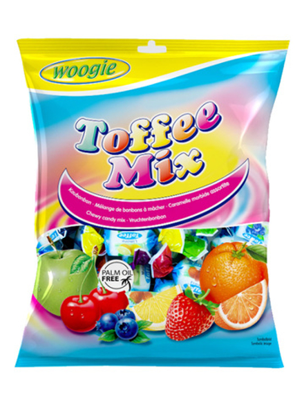 Смесь жевательных конфет «Тоффи» WOOGIE Toffee MIX 160 г