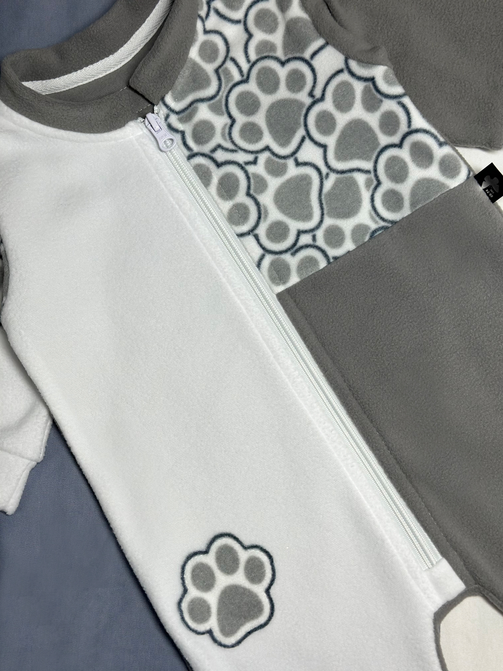 Флисовый Комбинезон Лапки