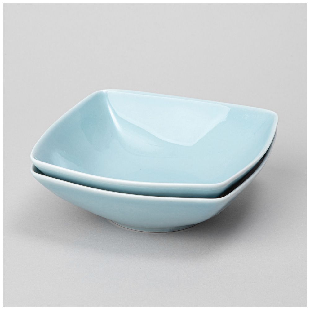 НАБОР САЛАТНИКОВ КВАДРАТНЫХ LEFARD TINT 300МЛ (СВЕТЛО-ГОЛУБОЙ) 2 ШТ.