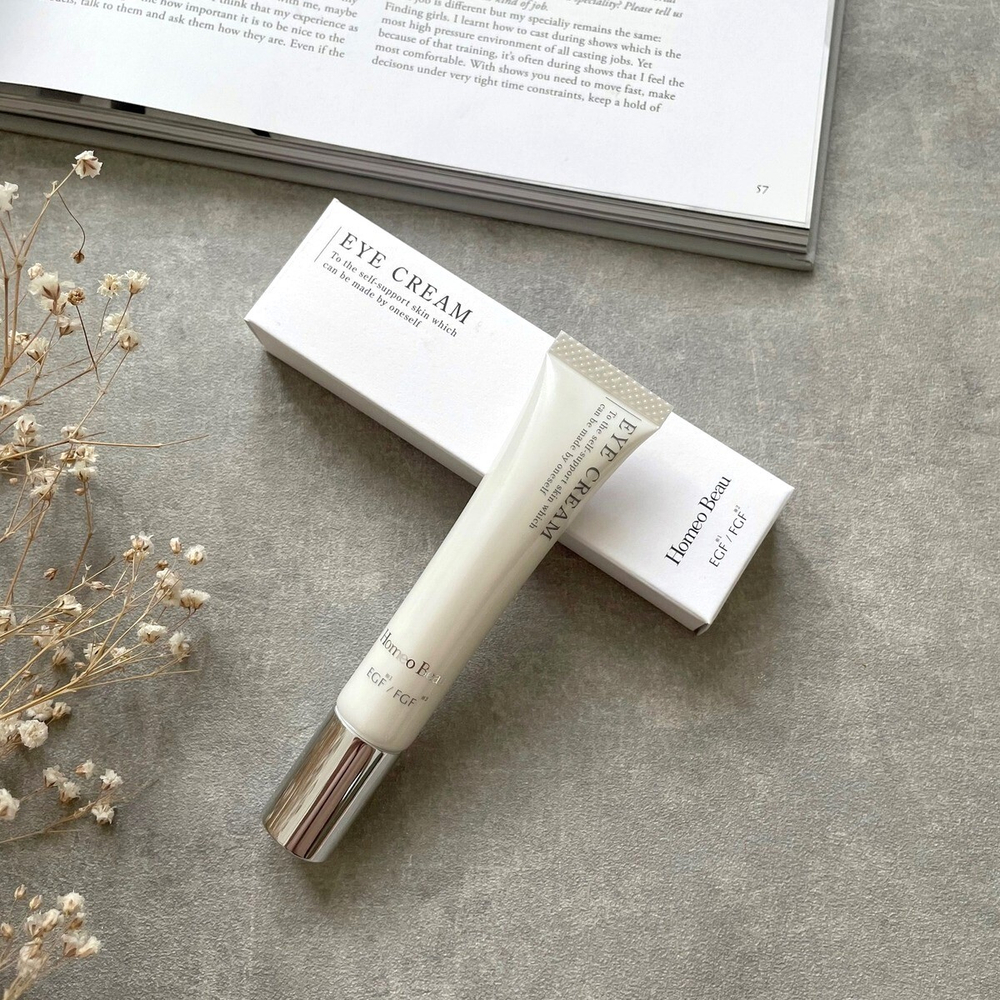 Крем для кожи вокруг глаз с EGF, FGF и пептидами Homeo Beau Eye Cream