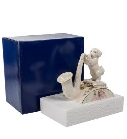 Pavone CMS-15/34 Муз. фигурка «Щенок и Саксофон»