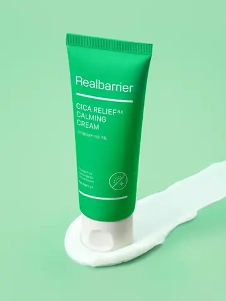 Real Barrier Успокаивающий крем с экстрактом центеллы и 5% ниацинамида Cicarelief Rx Calming Cream 60 мл