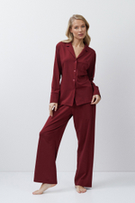 CADANCE BURGUNDY Пижама женская со штанами
