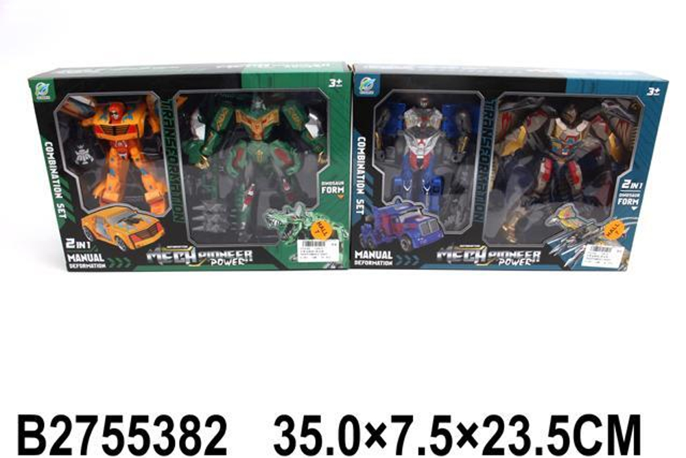 Трансформер-робот, коробка 168-9