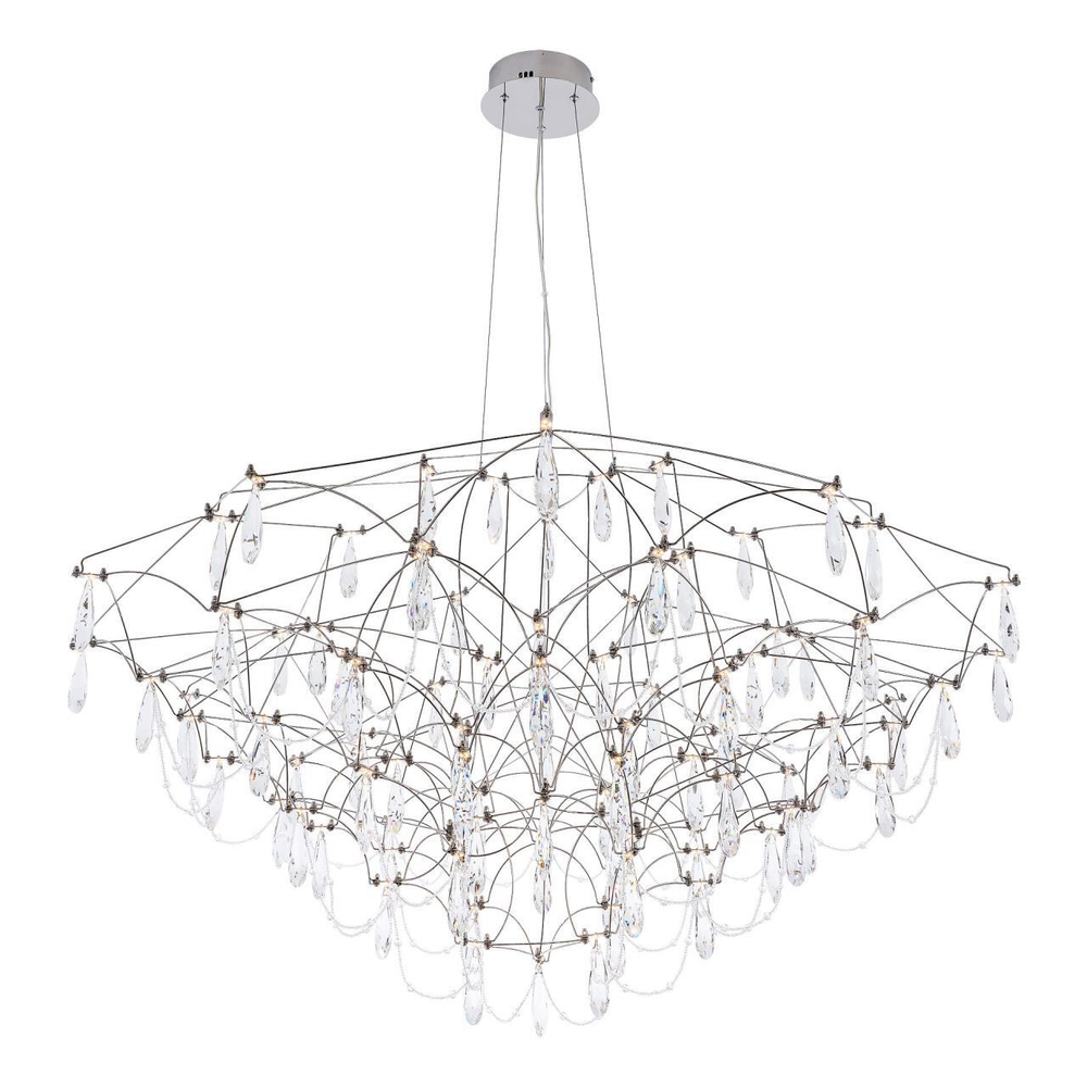 Подвесная светодиодная люстра Modelux ML.5602.1200P СН