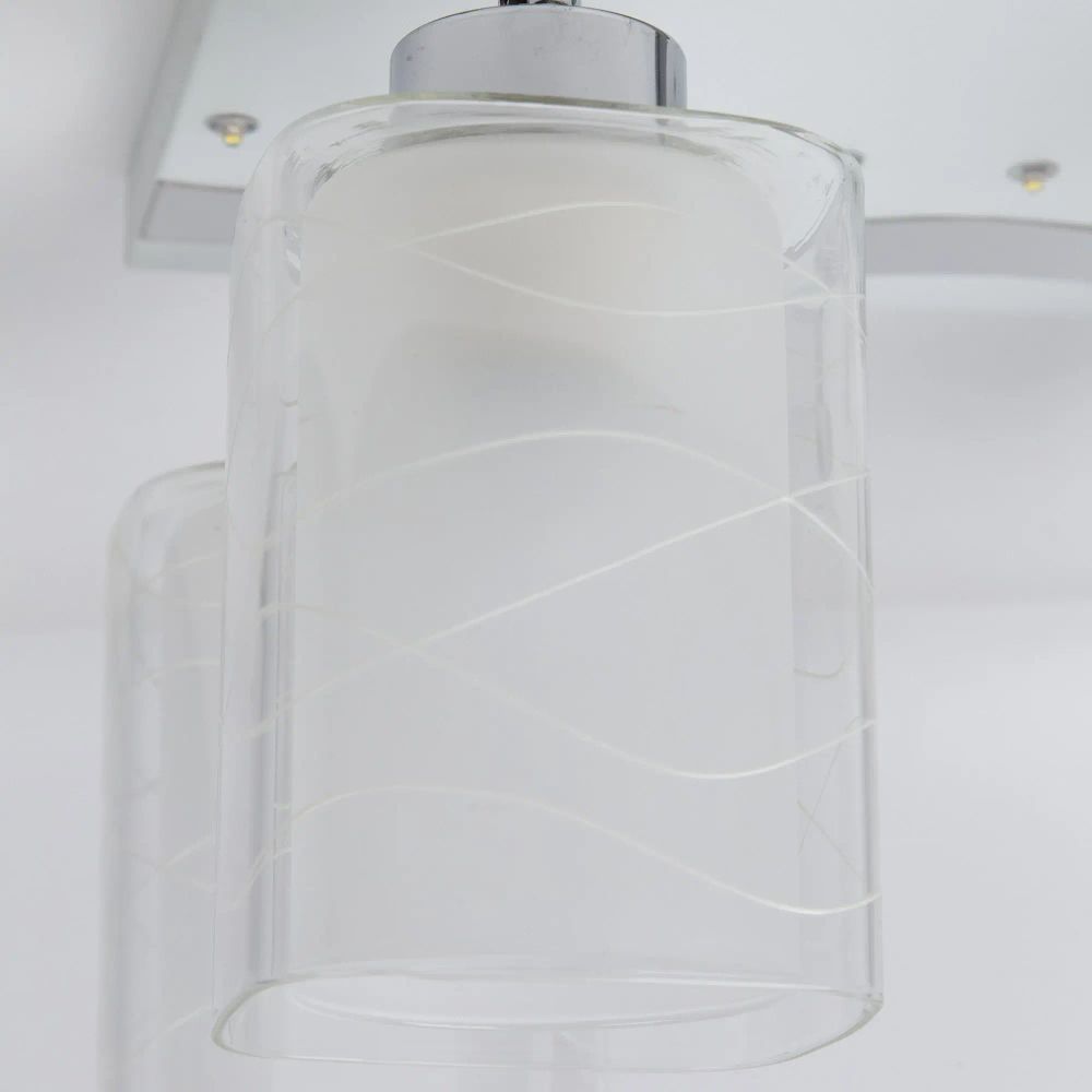 Citilux Прима CL160241 Люстра с поворотными плафонами Белая Хром