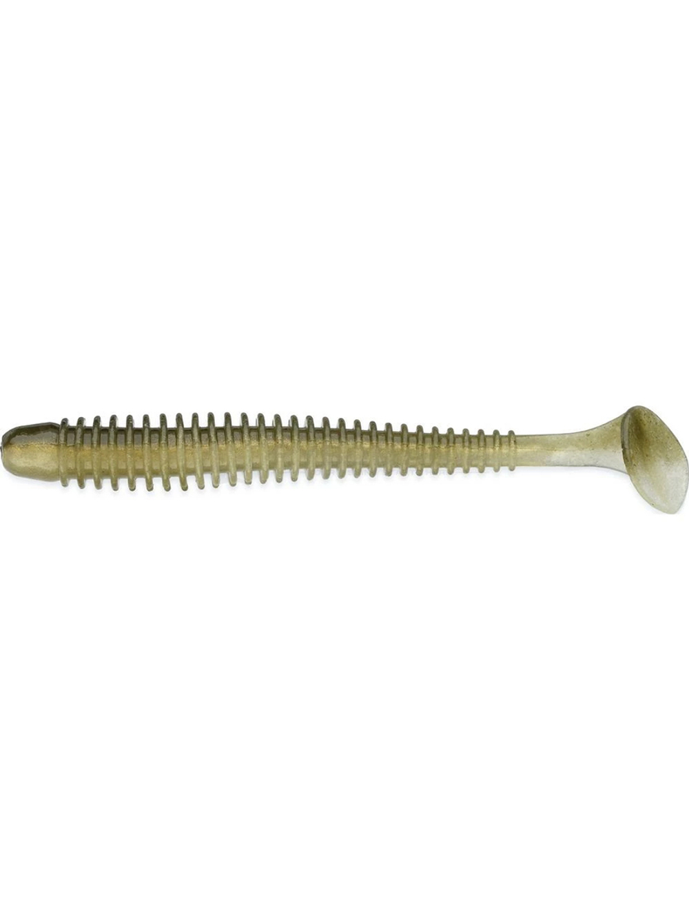 Приманка силиконовая Keitech Swing Impact 4.5" #417 Gold Flash Minnow, 3 упаковки по 6 штук