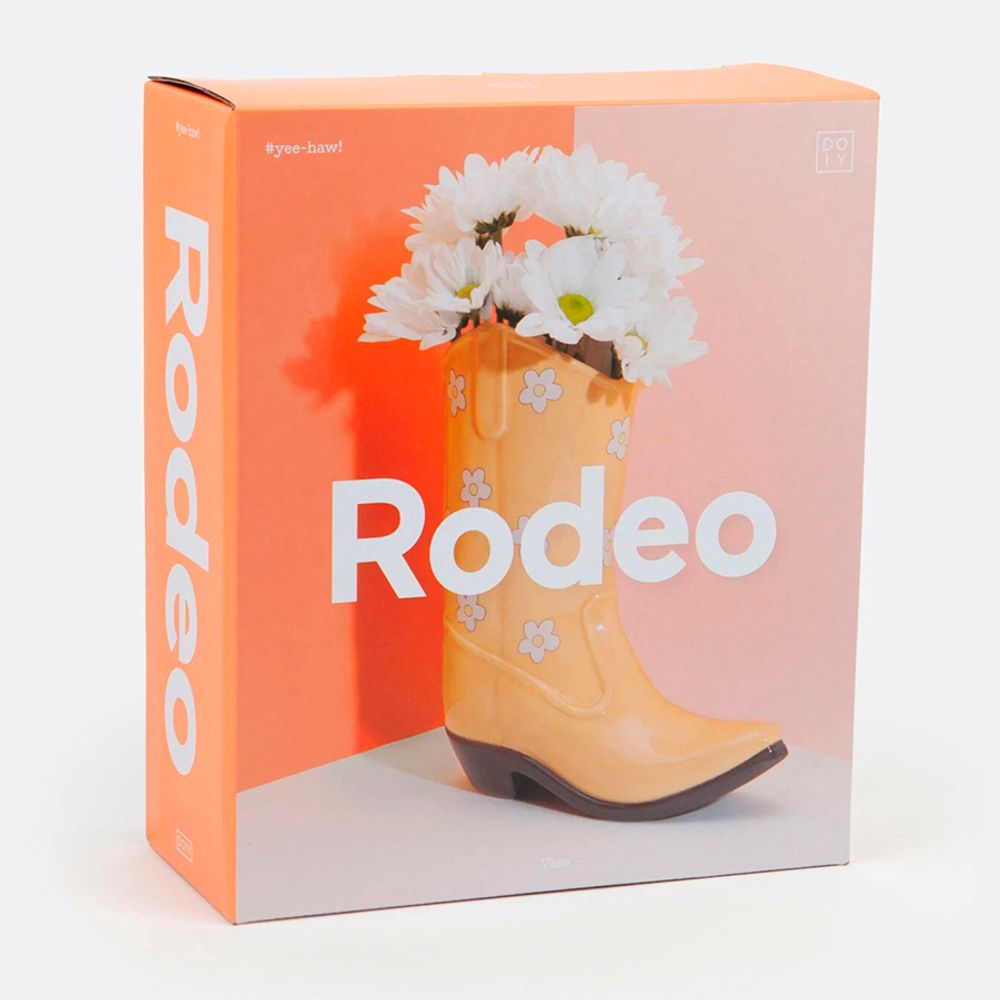 Ваза для цветов Rodeo, 22,5 см, желтая