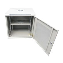 Шкаф настенный с полкой 19`` 12U ST-NCP12U600 (серый) 12U 2-х секционный, 530*600, перфор. дверь