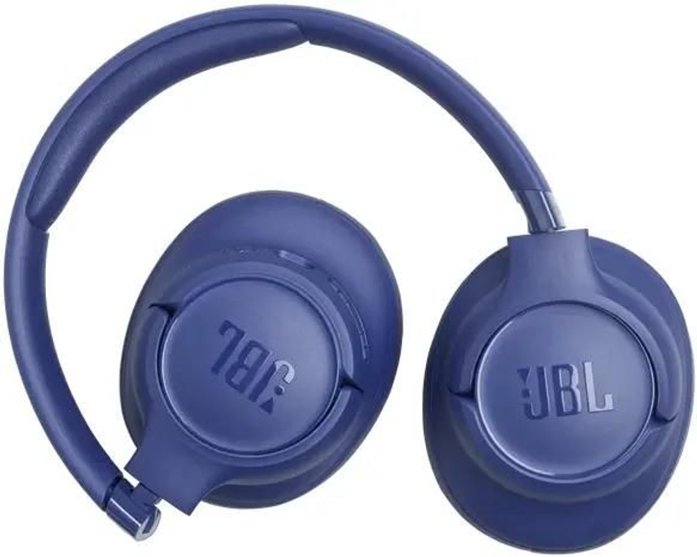 Наушники JBL Tune 730BT, Bluetooth, накладные, синий [jblt730btblu]