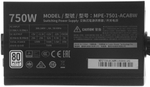 Блок питания Cooler Master MPE-7501-ACABW 750 Вт